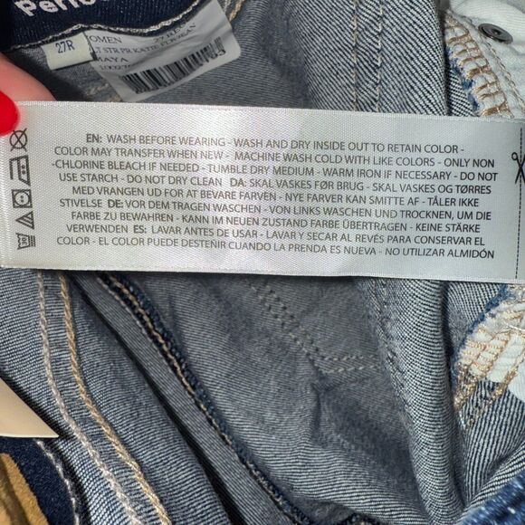 Ariat Katie Ultra Stretch Perfect Rise Flare Jean - Blue 27R - Picture 10 of 10